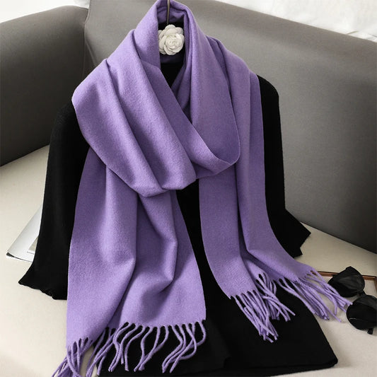 Violet Bloom Scarf