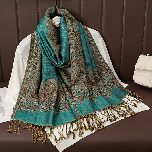 Enríquez - Emerald Whisper Shawl