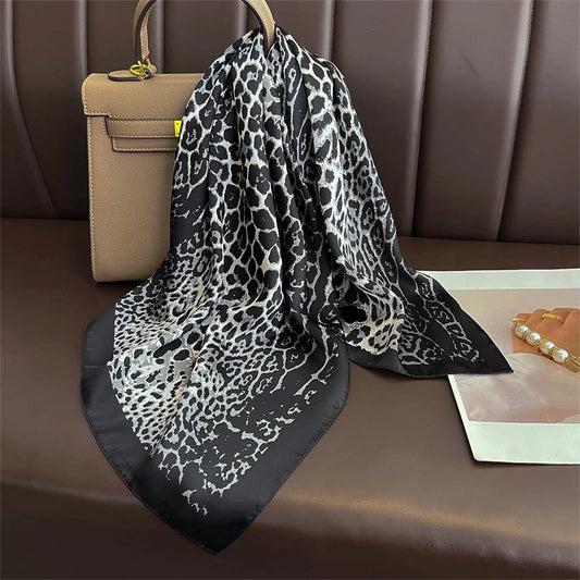 Somerset - Midnight Leopard Chic Scarf