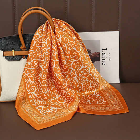 Giustiniani - Golden Scroll Elegance Scarf