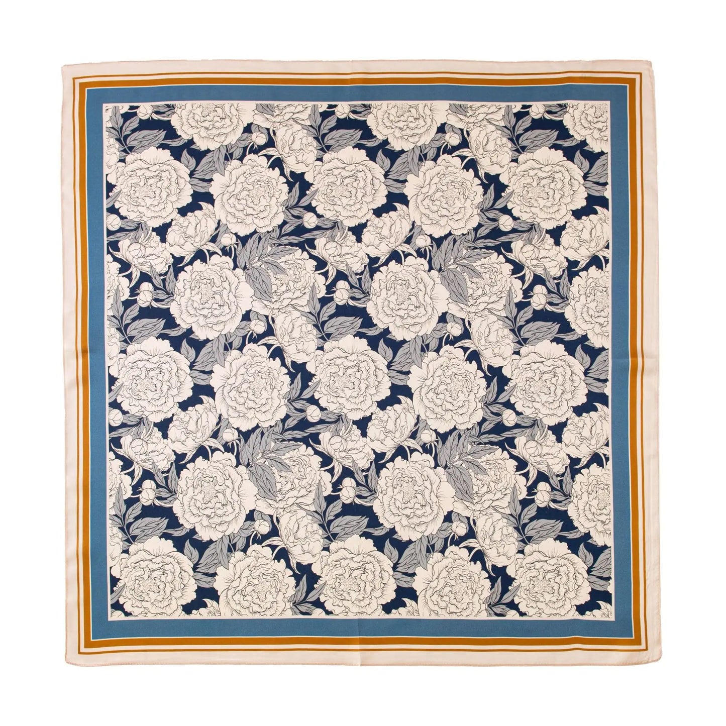 Corcuera - Midnight Peony Scarf