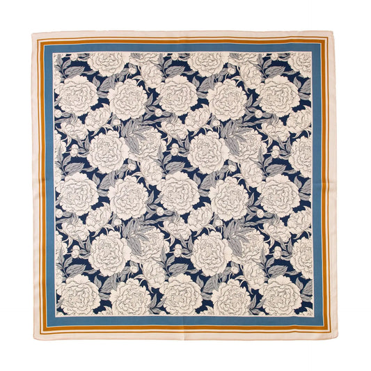 Corcuera - Midnight Peony Scarf