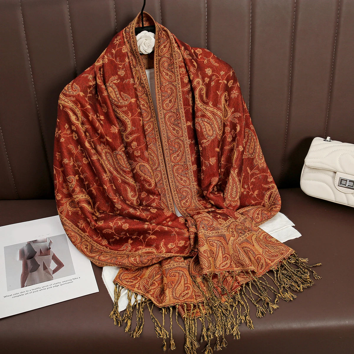Chantilly - Regal Paisley Wrap
