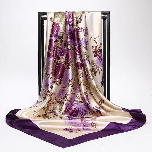 D'Orléans - Lavender Elegance Scarf