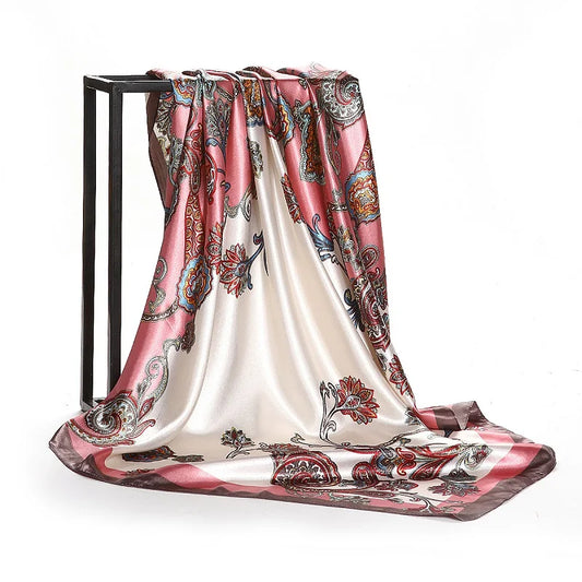 Rochefoucauld - Blush Paisley Grace Scarf