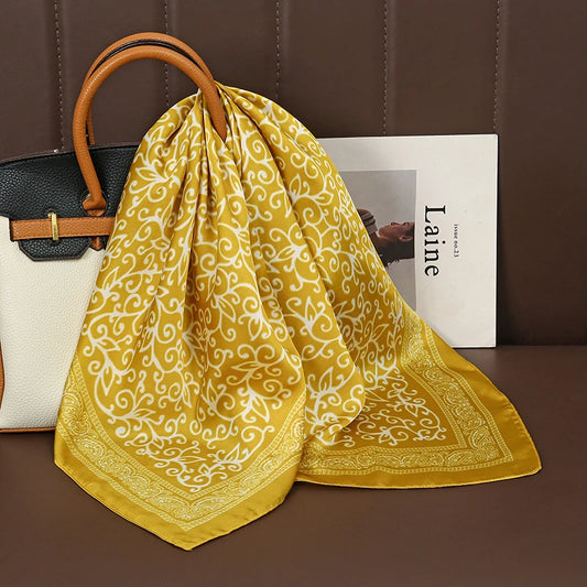 Giustiniani - Golden Arabesque Scarf