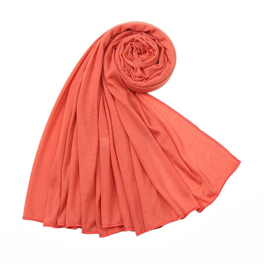 Countess Veil Hijab – Coral Elegance