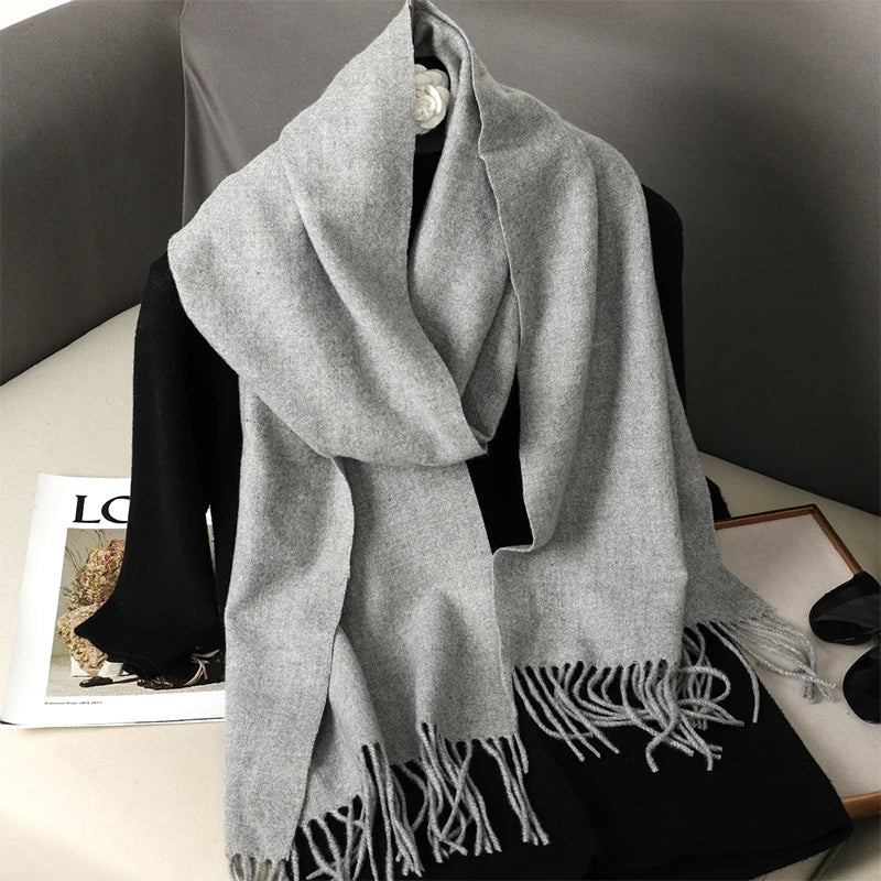 Light Gray Scarf