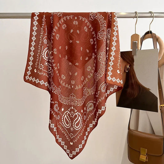 Fonseca - Wine Cotton Scarf