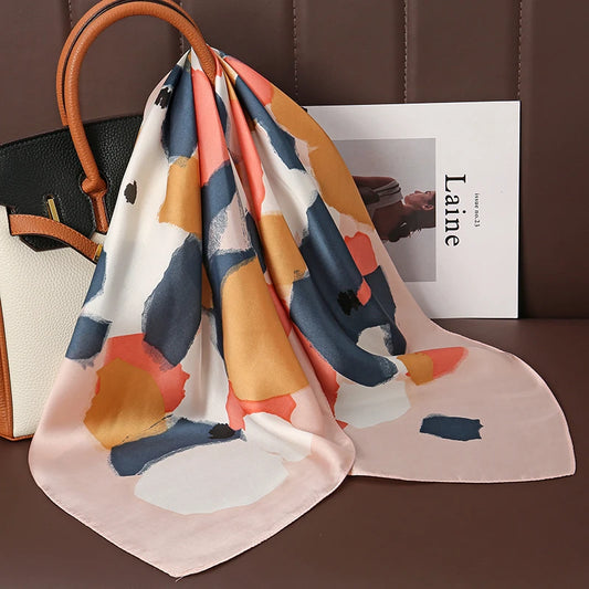 Cornaro - Modern Brushstroke Scarf