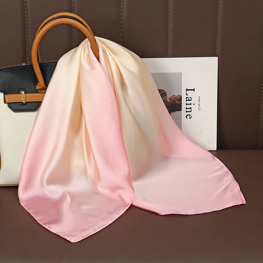 Fitzroy - Soft Pink & Cream Ombre Scarf