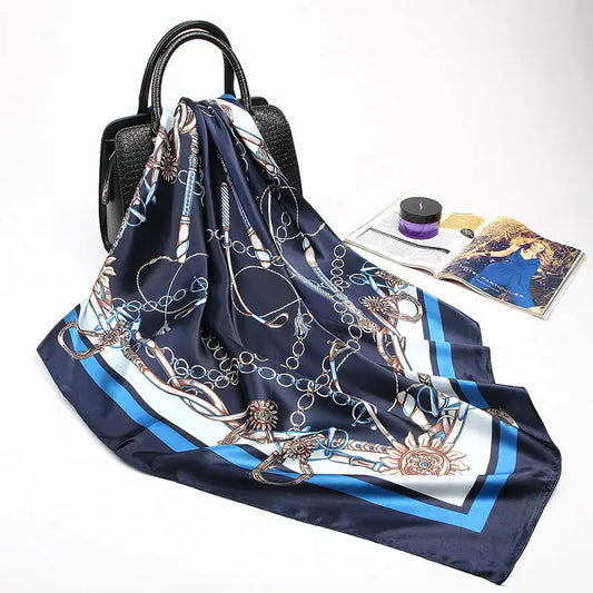 Alba - Navy Royale Scarf