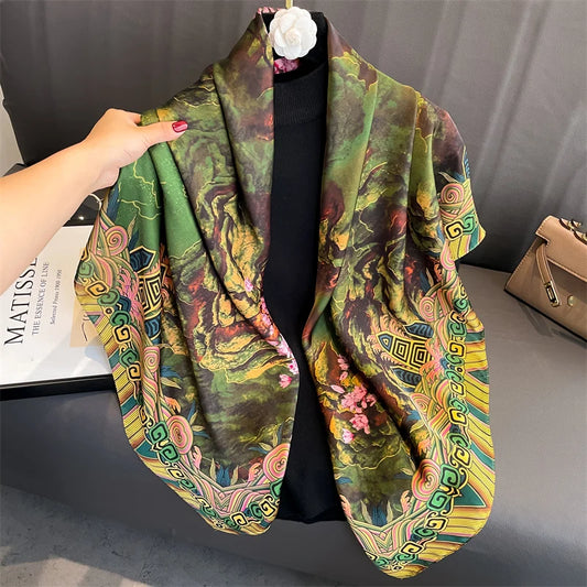 Téllez - Verdant Bloom Shawl