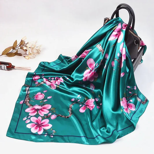 D'Artois - Emerald Blossom Scarf