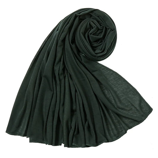 Countess Veil Hijab – Deep Forest Green