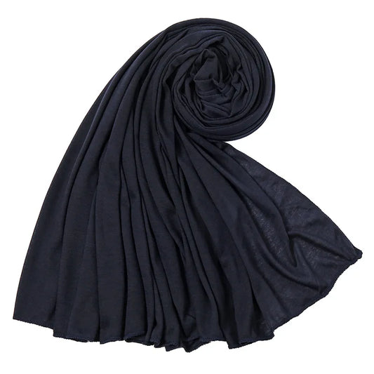 Countess Veil Hijab – Midnight Elegance