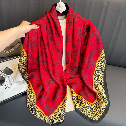 Verdugo - Crimson Safari Scarf