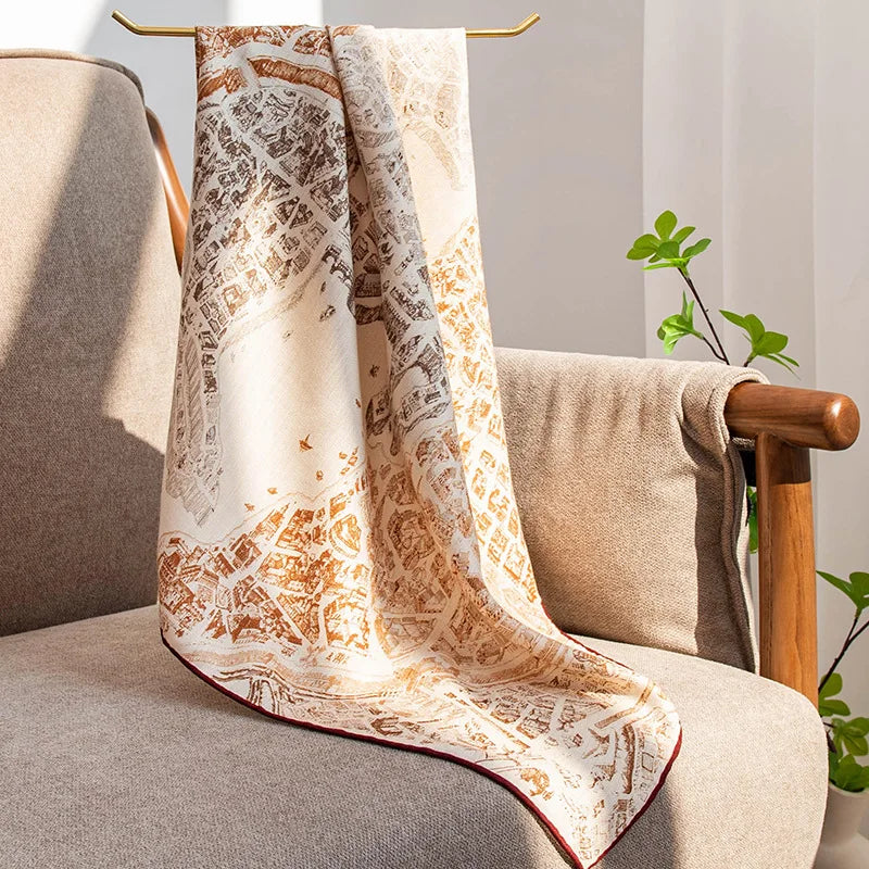 Boisgelin - Simple Map Scarf