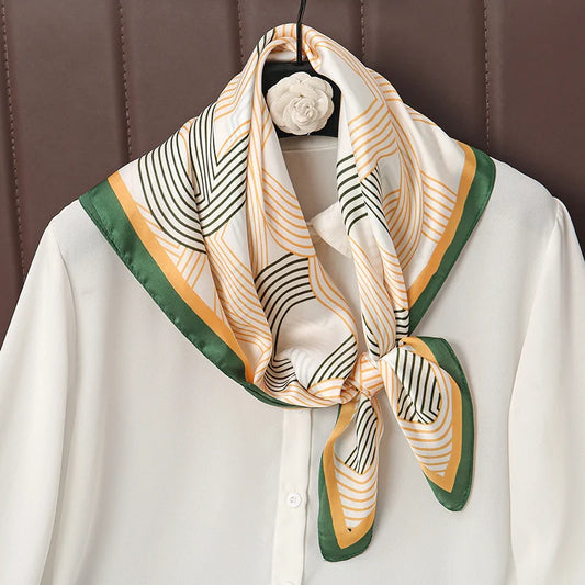 Clermont - Botanical Stripes Scarf