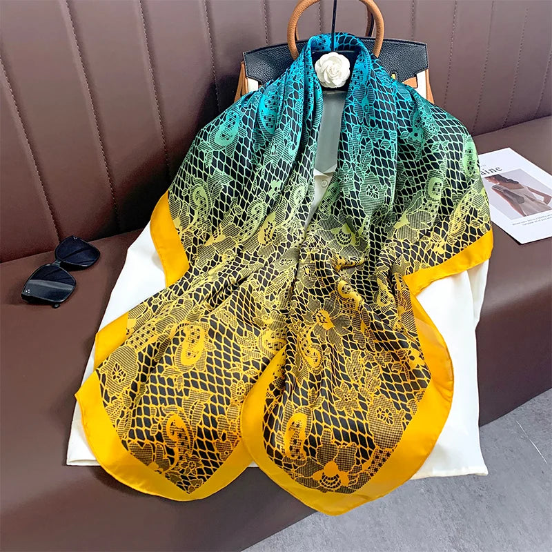 De Choiseul - Tropical Lace Ombre Scarf