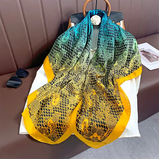 De Choiseul - Tropical Lace Ombre Scarf