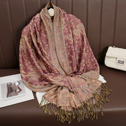 Chantilly - Dusty Rose Wrap