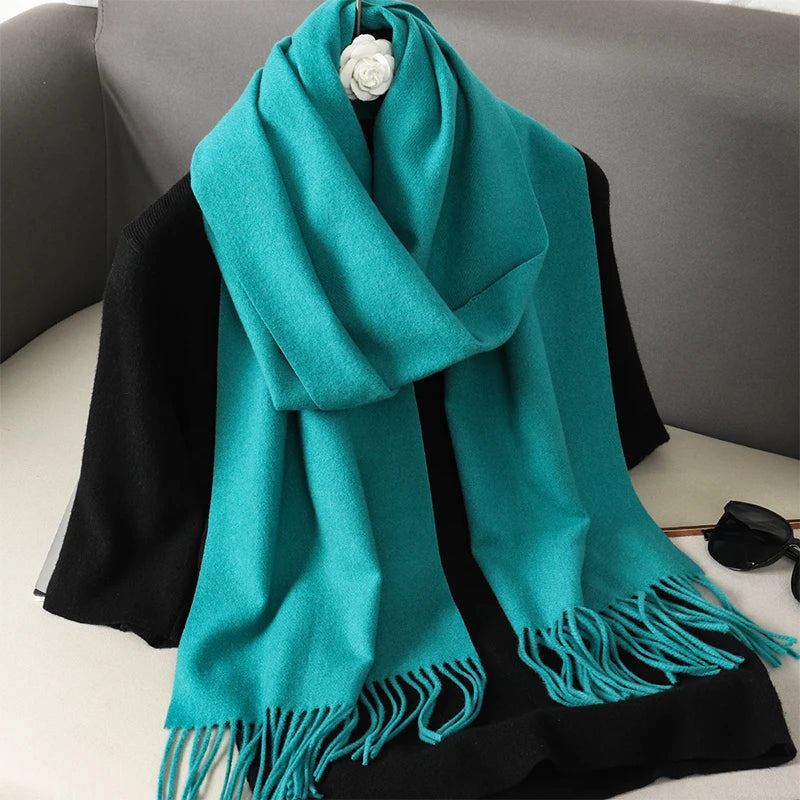 Teal Breeze Scarf