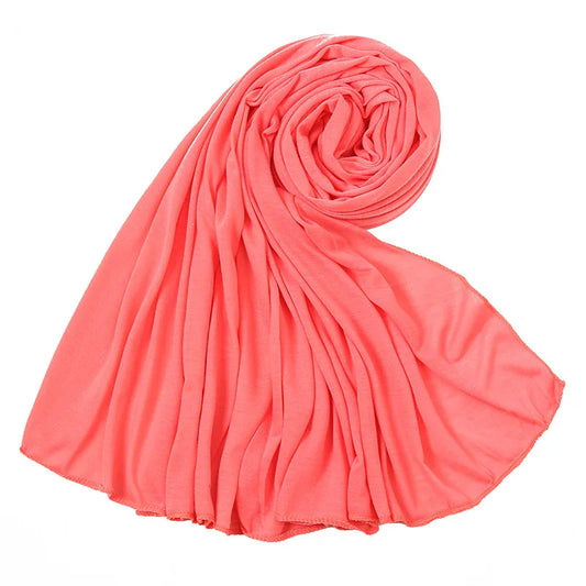 Countess Veil Hijab – Coral Bloom