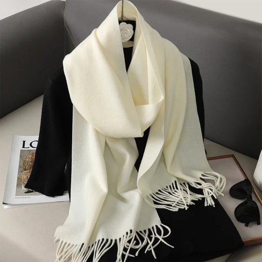 Winter Ivory Scarf