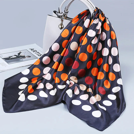 Valois - Midnight Polka Charm Scarf