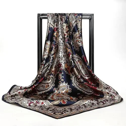 Álvarez de Toledo - Imperial Midnight Paisley Scarf