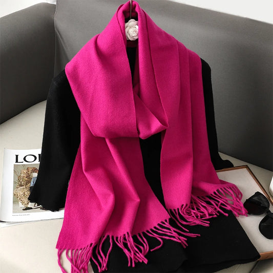 Fuchsia Bloom Scarf
