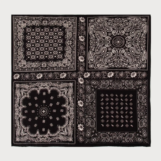 Altieri - Black Cashew Nuts Scarf