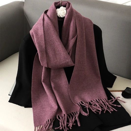 Plum Wine Scarf