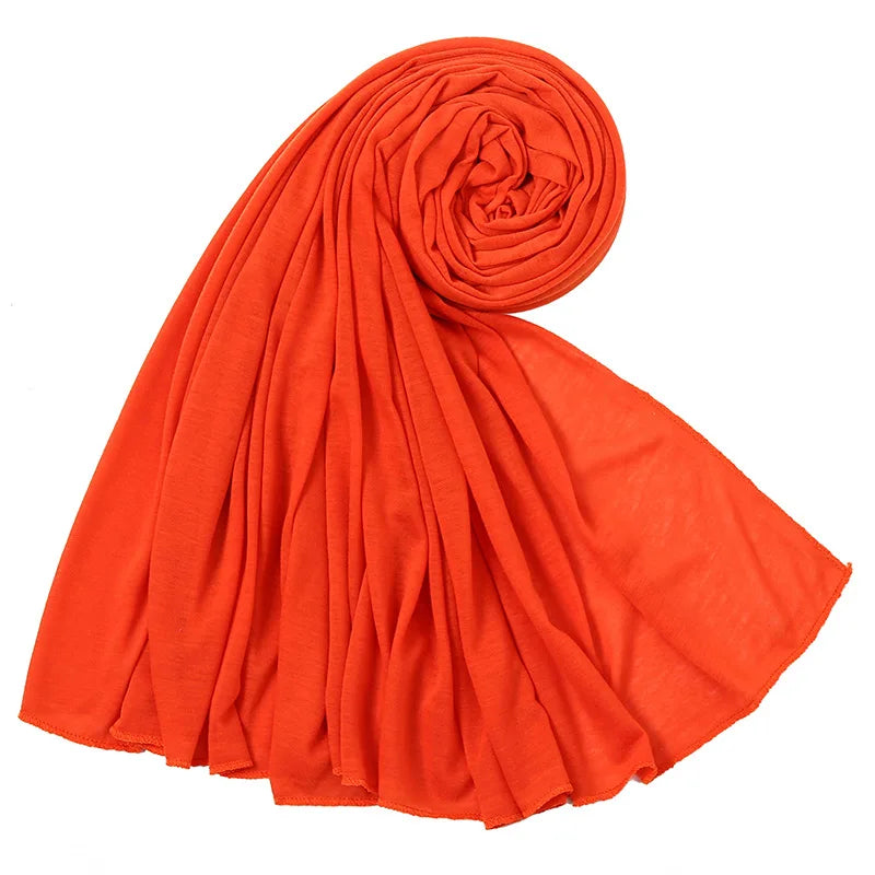 Countess Veil Hijab – Flame Orange