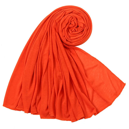 Countess Veil Hijab – Flame Orange