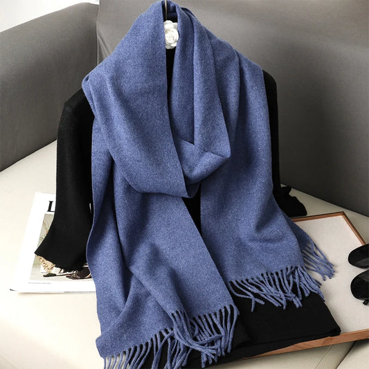 Midnight Indigo Scarf
