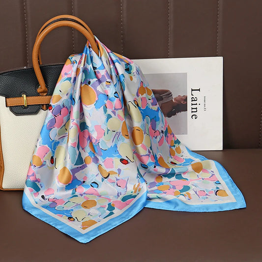 Torriani - Colorful Abstract Print Scarf