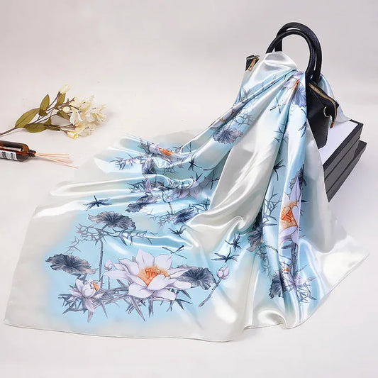 Velasco - Icy Lotus Serenity Scarf