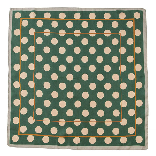 Campuzano - Emerald Polka Scarf