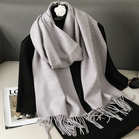 Misty Grey Scarf