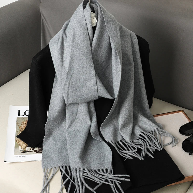 Frost Gray Scarf