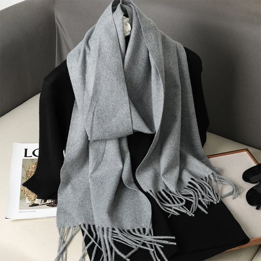 Frost Gray Scarf