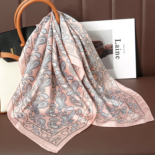 Montague - Blush Paisley Delight Scarf