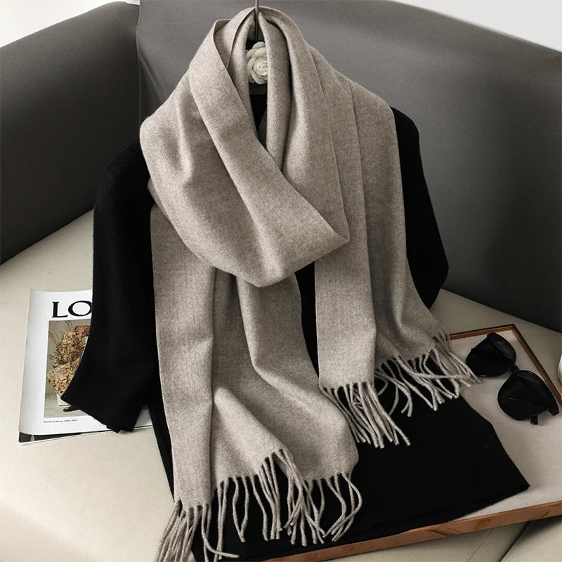 Classic Taupe Scarf