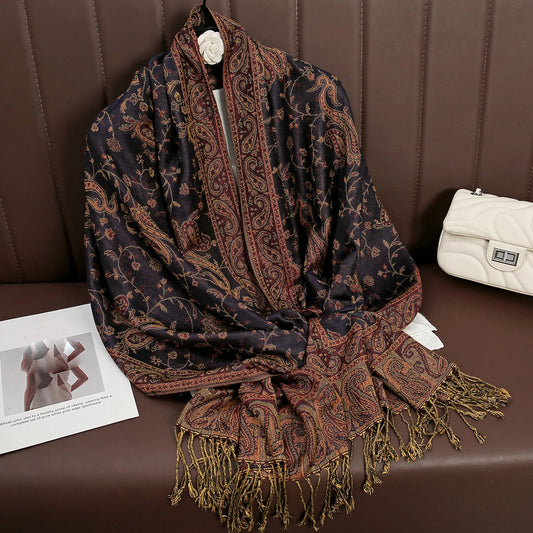 Chantilly - Midnight Rose Wrap