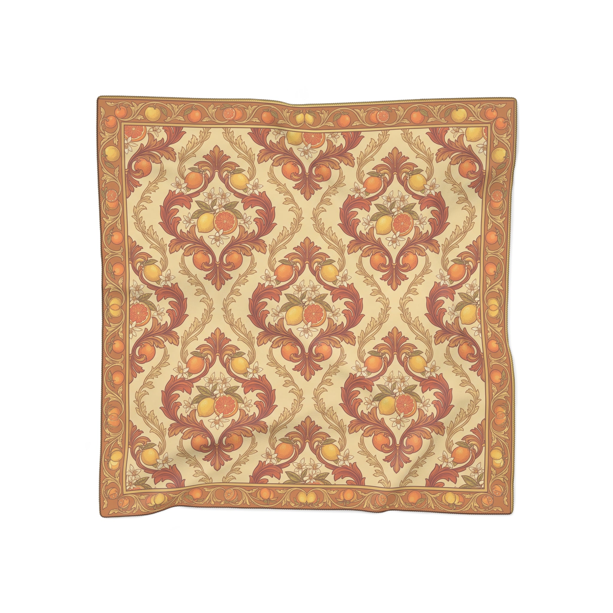 Aldobrandini - Pomander Citrus Damask Scarf