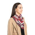 Salamanca - Scarlet Ikat Flame Scarf