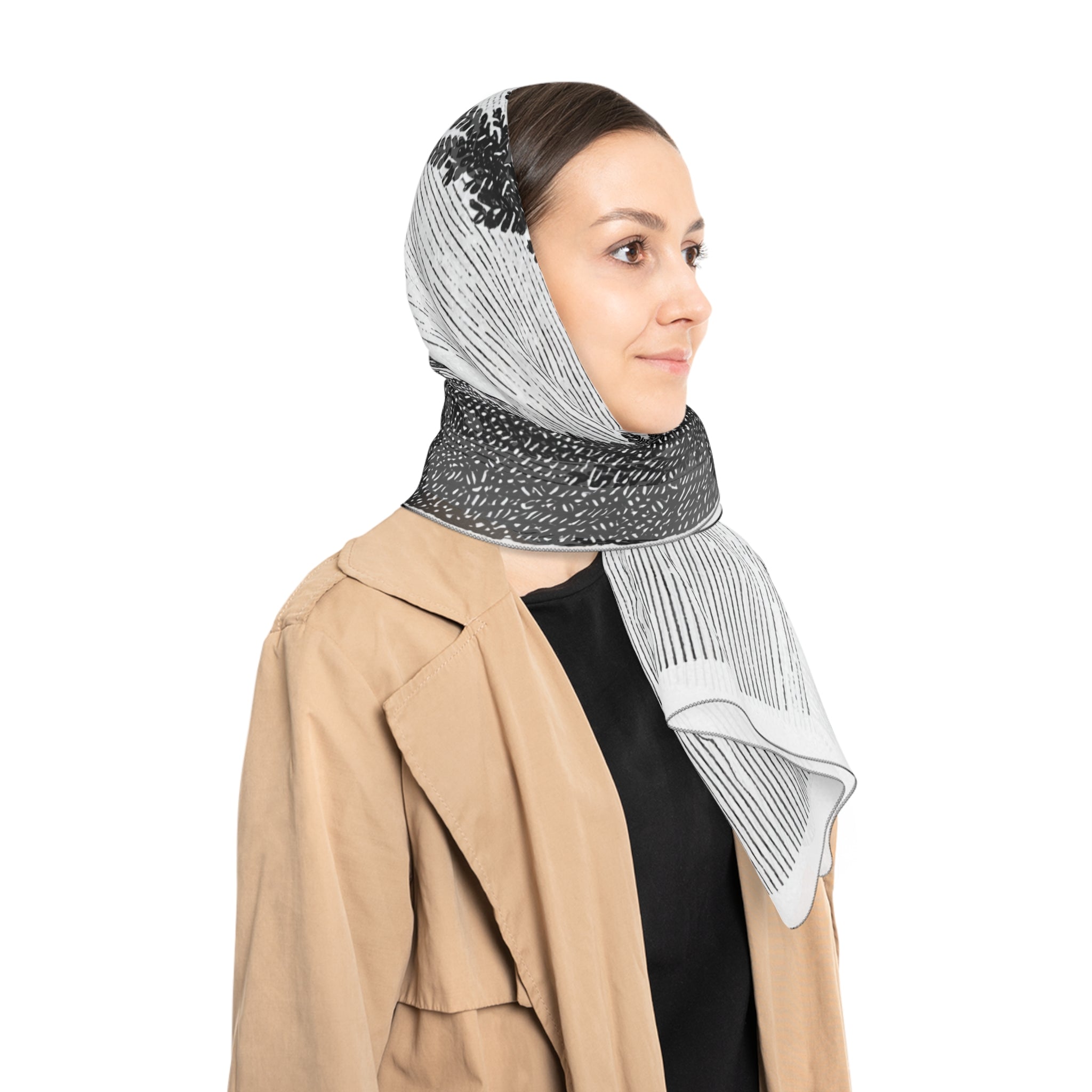 Fajardo - Riverside Ink Landscape Scarf