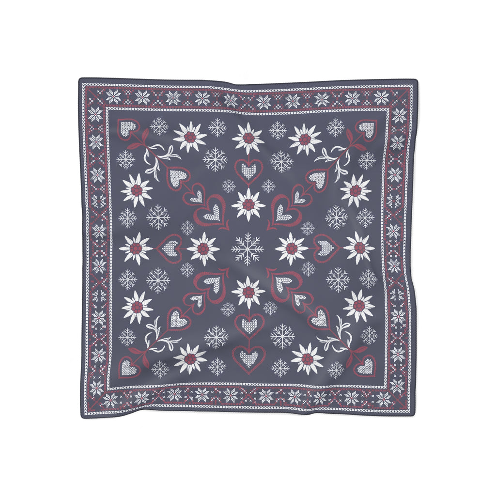 Wolkenstein - Alpine Edelweiss Folk Scarf